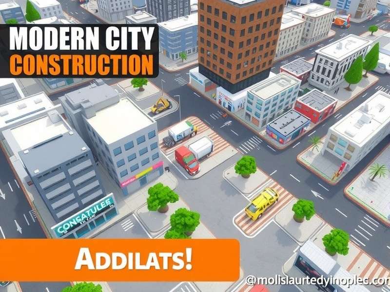 Modern City Construction Game Screenshot